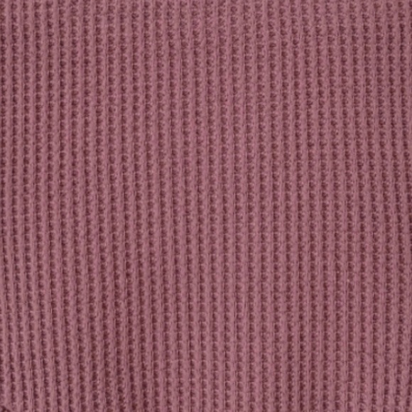 SpearmintLOVE Organic Waffle Ruffle Bloomer Winterberry Mauve 3-6m Diaper Cover - Picture 7 of 7